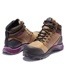 Load image into Gallery viewer, Timberland PRO Women's Reaxion Athletic Hiker Work Industrial Boot, Brown/Purple, 7.5
