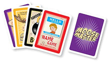 Load image into Gallery viewer, MOOSE MASTER - A Hilarious Party Card Game – Easy Set Up - Will Have Everyone Laughing from The Start - for Fun People Looking for a Hilarious Night in A Box – Laugh Until You Cry Fun
