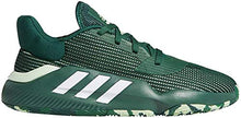 Load image into Gallery viewer, adidas Pro Bounce 2019 Low Shoe - Men's Basketball Dark Green/White/Glow Green
