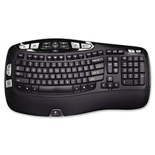 Load image into Gallery viewer, Logitech MX Ergo Wireless Trackball Mouse – Adjustable Ergonomic Design (Bluetooth or USB), Graphite &amp; K350 2.4Ghz Wireless Keyboard
