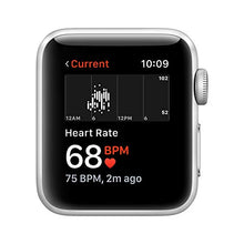 Load image into Gallery viewer, Apple Watch Series 3 (GPS + Cellular, 38mm) - Silver Aluminium Case with White Sport Band
