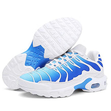 Load image into Gallery viewer, Men's Running Shoes Air Cushion Cross Trainer Shoes Fashion Athletics Sport Sneakers Tennis Basketball Zapatillas de Hombre White Blue
