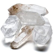 Load image into Gallery viewer, KALIFANO Quartz Points Bundle (500+ Carats) - Bulk High Energy Raw Lemurian Reiki Cuarzo Crystal Used for Clarity and Purpose - Information Card Included (Family Owned &amp; Operated)
