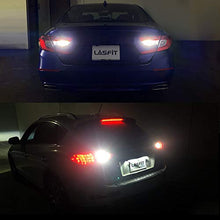 Load image into Gallery viewer, LASFIT 921 912 LED Bulb Canbus Ready T15 Error Free LED Backup Reverse Light Easy Installed 904 916 917 920 906 W16W 2835 2022 Exterior Replacement Upgraded Version 6000k White (2 Pack)
