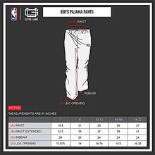Load image into Gallery viewer, Ultra Game NBA Golden State Warriors Youth 2 Piece Soft Tee Shirt &amp; Lounge Pants Sleepwear Loungewear Pajama Set, Team Color, 8
