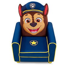 Load image into Gallery viewer, Delta Children Figural Upholstered Kids Chair, Nick Jr. PAW Patrol Chase, Blue
