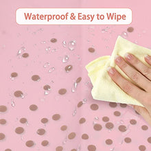 Load image into Gallery viewer, FYY Disposable Plastic Tablecloths,[4 Pack ] Plastic Tablecloths for Indoor or Outdoor Tables Parties Christmas Picnic Birthdays and Weddings 54" X 108"-Pink
