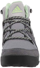 Load image into Gallery viewer, adidas outdoor Unisex-Child CW Snowpitch Snow Boot, Grey Three/Grey Four/Glow Green, 13K Child US Little Kid
