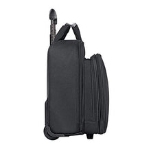 Load image into Gallery viewer, solo Bryant Rolling Bag with Wheels, Fits Up to 17.3-Inch Laptop, Black, 14" x 16.8" x 5"
