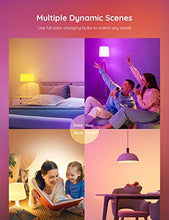 Load image into Gallery viewer, Govee Smart Light Bulbs, RGBWW Color Changing Light Bulbs, 30 Dynamic Scenes, Music Sync, 16 Million DIY Colors WiFi &amp; Bluetooth Dimmable LED Light Bulbs Work with Alexa &amp; Google Assistant, 2 Pack
