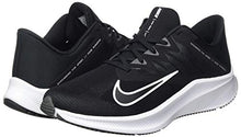 Load image into Gallery viewer, Nike Men's Quest 3 Running Shoes (Black/White-Iron Grey, 10.5)
