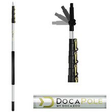 Load image into Gallery viewer, Docapole 7-30 Foot Extension Pole + Microfiber Flex-and-Stay Ceiling Fan Duster Bundle

