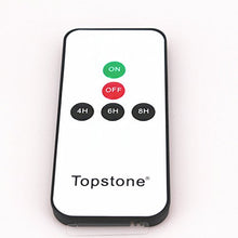 Load image into Gallery viewer, Topstone LED Tea Light,Flameless Flickering Tealight with Remote Control,Long Lasting Battery Operated LED Tealights Candle with Timer,for Seasonal &amp;Festival Celebration,Pack of 12(Warm White)
