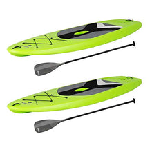 Load image into Gallery viewer, Lifetime 90891 Horizon 100 Stand-Up Paddleboard, 2 Pack, Paddles Included, Lime Green, 10'
