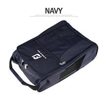 Load image into Gallery viewer, FootJoy Genuine Golf Shoes Bag Zipped Sports Bag Shoe Case - Navy Color
