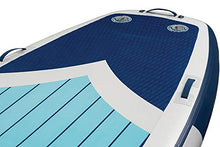 Load image into Gallery viewer, ISLE Megalodon Inflatable Stand Up Paddle Board &amp; iSUP Bundle Accessory Pack — Up to 1,050 lbs Capacity — Durable, Lightweight with Stable Stance — 15' L x 56" W x 8" Thick
