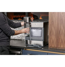 Load image into Gallery viewer, GE Profile Opal | Countertop Nugget Ice Maker with Side Tank | Portable Ice Machine with Bluetooth Connectivity | Smart Home Kitchen Essentials | Stainless Steel Finish | Up to 24 lbs. of Ice Per Day
