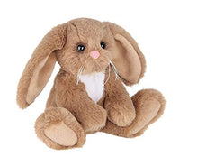 Load image into Gallery viewer, Berington Lil Benny Small Brown Plush Bunny Rabbit Stuffed Animal, 6 inches
