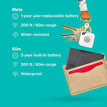 Load image into Gallery viewer, Tile Mate + Slim (2020) 4-pack (2 Mates, 2 Slims) - Bluetooth Tracker, Item Locator &amp; Finder for Keys, Bags, Wallets, Tablets and More
