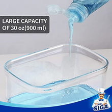 Load image into Gallery viewer, MR.SIGA Dish Soap Dispenser for Kitchen, 2 in 1 Premium Soap Dispenser and Sponge Holder, Dishwashing Soap Pump Dispenser for Kitchen Countertop, Grey
