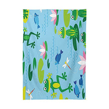 Load image into Gallery viewer, ALAZA Funny Frogs Tablecloth Fabric Table Cover Rectangle Tablecloth 54 x 72 inch
