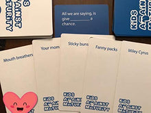 Load image into Gallery viewer, Kids Against Maturity: Card Game for Kids and Families, Super Fun Hilarious for Family Party Game Night
