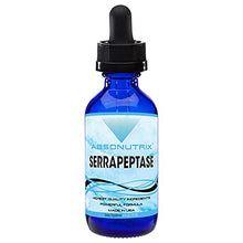 Load image into Gallery viewer, Absonturix Serrraptase Enzyme 120 Servings-4 Fl Oz-Serratiopeptidase Activity units-Anti oxidant 250000 spu per serving-Easy Absorption New Improved Formula Made in USA
