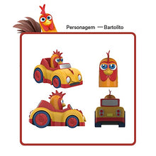 Load image into Gallery viewer, La Granja De Zenon Car Toys Inertia car Friction Toy Cars 2 Pack Push Back Vehicle Friction Powered Set for Boys Girls (Lorito Pepe &amp; Gallo Bartolito)
