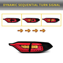 Load image into Gallery viewer, VLAND LED Smoked Tail Lights For [ Toyota Corolla 2020 2021 ] With Start Up Animation DRL Welcome lights, Sequential Turn Signal Rear Lamps, Driver &amp; Passenger Side ( Not include Tailgate Light)
