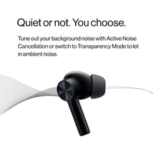 Load image into Gallery viewer, OnePlus Buds Z2 True Wireless Earbud Headphones-Touch Control with Charging Case,Active Noise Cancellation,IP55 Waterproof Stereo Earphones for Home,Sport, Obsidian Black
