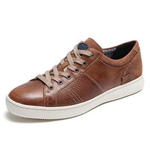 Load image into Gallery viewer, Rockport mens Colle Tie Sneaker, Tan, 6.5 US
