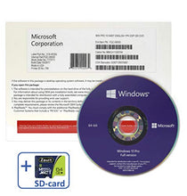 Load image into Gallery viewer, Wíndows 10 Professional 64 bit OEM DVD Bundled With Zsuit 64GB MicroSD Card | English Version | 1 PC
