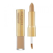 Load image into Gallery viewer, Wander Beauty Dualist Matte &amp; Illuminating Concealer Makeup -Light - Dual Ended Concealer Stick &amp; Liquid Concealer. Full Coverage Under Eye Concealer &amp; a Lightweight Illuminating Liquid Concealer
