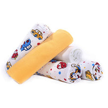 Load image into Gallery viewer, LULANDO Flannel Burp Cloths, Flannel Squares 27.56 x 31.46 inch. 5 Pack 100% Cotton (Cars)
