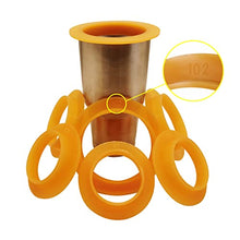 Load image into Gallery viewer, Tumbler Shields, Tumbler Shields for Epoxy Rims Protect The Cleanliness of The Cup Turner Foam While You are Making The Cup Turner, 7 Sizes, Cup Turner Kit

