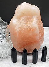 Load image into Gallery viewer, Luckeeper Healing Crystal Wands | 2" Black Obsidian| 6 Faceted Reiki Chakra Meditation Therapy
