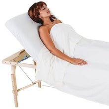 Load image into Gallery viewer, EARTHLITE Portable Massage Table Package AVALON TILT – Foldable Treatment Table with Tilt Option, Reiki Endplate, Premium Flex-Rest Face Cradle &amp; Strata Cushion, Carry Case (30”x73”)

