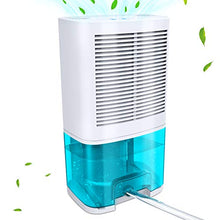 Load image into Gallery viewer, Levoair Dehumidifier 68oz(2000ml) Small Dehumidifier with Drain Hose for 3100 Cubic Feet 330 sq.ft Ultra Quiet Mini Portable Air Dehumidifier for Home Basements Bathroom Bedroom Closet Kitchen RV
