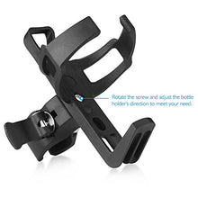 Load image into Gallery viewer, Accmor Bike Water Bottle Holder No Screws, Bike Cup Holder, 360 Degree Rotating Bike Water Bottle Cage, Drink Holder for MTB Bike Stroller Motorcycle,2 Pack
