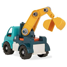 Load image into Gallery viewer, Battat - Take-Apart Crane – Take-Apart Toy Crane Truck with Toy Drill Building Toys for Kids 3 years + (33-Pcs) Dark Blue
