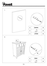 Load image into Gallery viewer, Powell Furniture Calypso Console 2-Drawers/2-Doors
