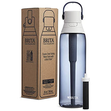 Load image into Gallery viewer, Brita Premium Filtering Bottle Hard Sided Filtering Bottle, 26 Ounces, Night Sky, 1 Count
