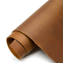 Load image into Gallery viewer, Tooling Leather Thick Leather Square 1.8-2.1mm - Full Grain Leather Piece Hide for Crafting Cowhide Leather Sheets for Crafts Project (12"x24")
