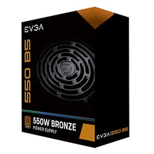 Load image into Gallery viewer, EVGA 550 B5, 80 Plus BRONZE 550W, Fully Modular, EVGA ECO Mode, 5 Year Warranty, Compact 150mm Size, Power Supply 220-B5-0550-V1
