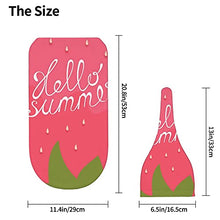 Load image into Gallery viewer, Strawberry Hello Summer Baby Swaddle Cocoon Sack,The Simple Swaddle with Beanie Set ,Soft Stretchy Comfortable Receiving Blanket for Infants &amp; Newborns 0-6 Months
