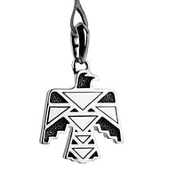 Load image into Gallery viewer, David YURMAN Sterling Silver Thunderbird Amulet Enhancer New 8P Box
