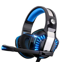 Load image into Gallery viewer, Gaming Headset for Xbox One,PS4,PC,Laptop,Tablet with Mic,Pro Over Ear Headphones,Noise Canceling,USB Led Light,Stereo Bass Surround for Kids,Mac,Smartphones
