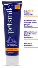 Load image into Gallery viewer, Petsmile Professional Dog Teeth Brushing Kit | VOHC Approved Plaque and Tartar Control Pet Toothpaste &amp; Toothbrush | Human-Grade Ingredients Improve Dental Health (Say Cheese, 4.2 Oz)

