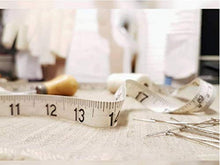 Load image into Gallery viewer, Soft Tape Measure Double Scale Body Sewing Flexible Ruler for Weight Loss Medical Body Measurement Sewing Tailor Craft Vinyl Ruler, Has Centimetre Scale on Reverse Side 60-inch（White）
