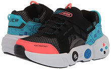 Load image into Gallery viewer, Skechers Kids Boy's GAMETRONIX Sneaker, Black/Multi, 1 Little Kid
